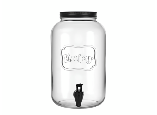 Słój z kranem Enjoy 3,8 l