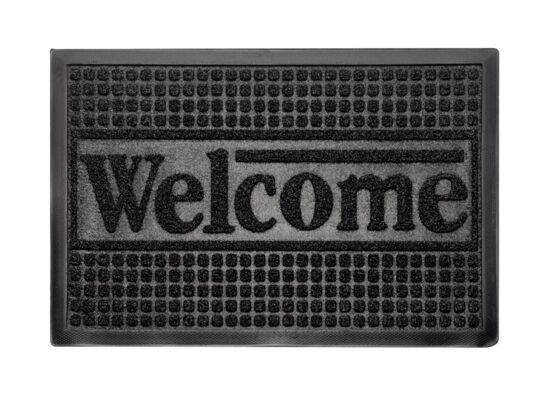 Wycieraczka Spencer 60 x 40 cm Welcome czarny