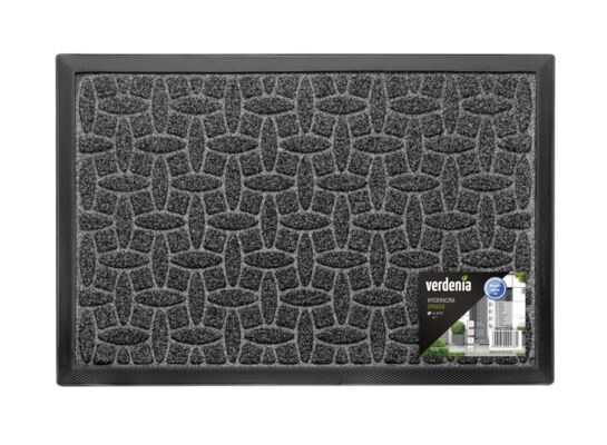 Wycieraczka Spencer 60 x 40 cm wzorek czarny