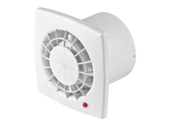 Wentylator łazienkowy WGB100T biały, 0,58 kg, Ø100, opóźnienie wyłączenia AWENTA