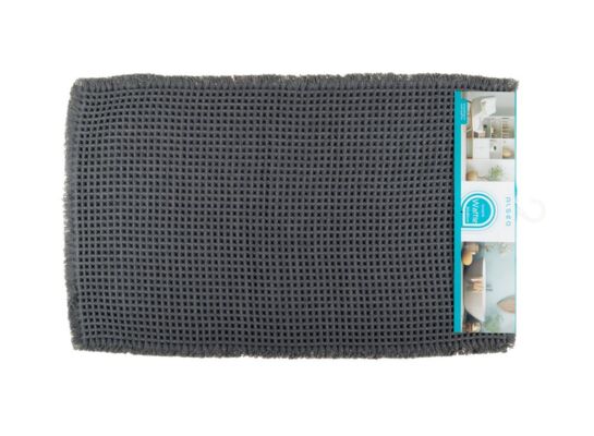 Dywanik Waffle 50 x 80 cm ciemnoszary