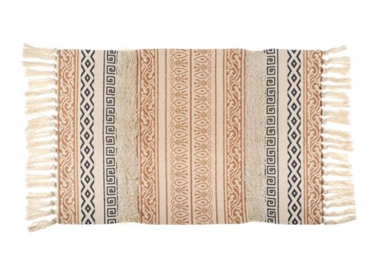 Dywanik Boho 60 x 90 cm paski wielokolorowy