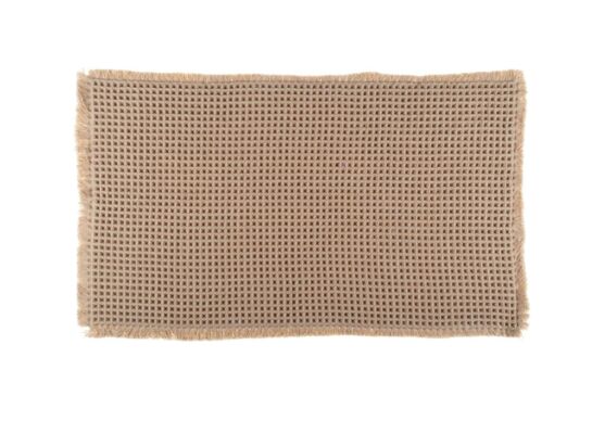Dywanik Waffle 50 x 80 cm beżowy
