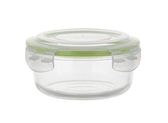 Pojemniki na żywność Frigo szklany okrąły 620 ml transparentny