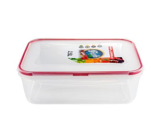 Pojemnik na żywność Fresh prostokątny 2500 ml transparentny