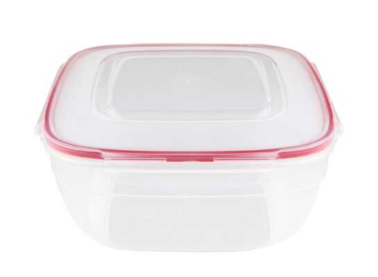 Pojemnik na żywność Fresh kwadratowy 4000 ml transparentny