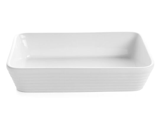 Naczynie ceramiczne Christo 34 x 23 cm 2,8 l prostokątne biały