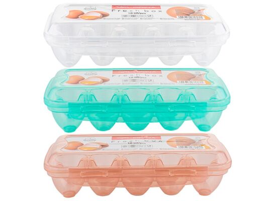 Pojemnik na jajka Fresh 10 sztuk mix kolorów