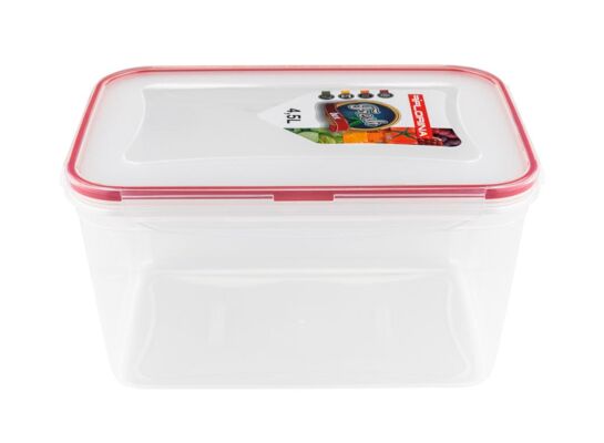 Pojemnik na żywność Fresh prostokątny głęboki 4500 ml transparentny