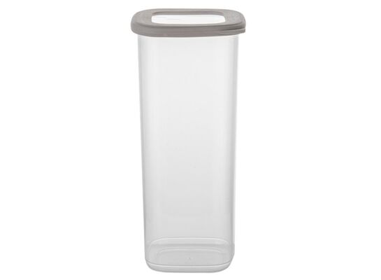 Pojemnik na żywność plastikowy kwadratowy Foodie 1750 ml transparentny