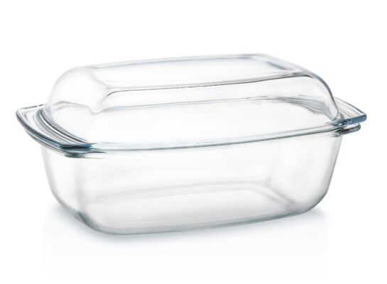 Naczynie żaroodporne z pokrywą Limpo 6,8 l transparentny