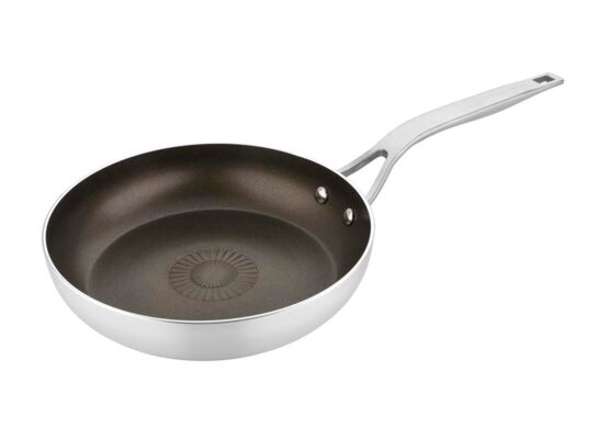 Patelnia Oil Control 24 cm srebrny