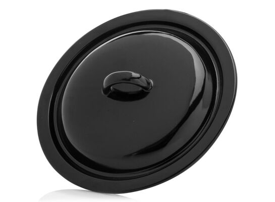 Pokrywka emaliowana Enamelled 24 cm czarny