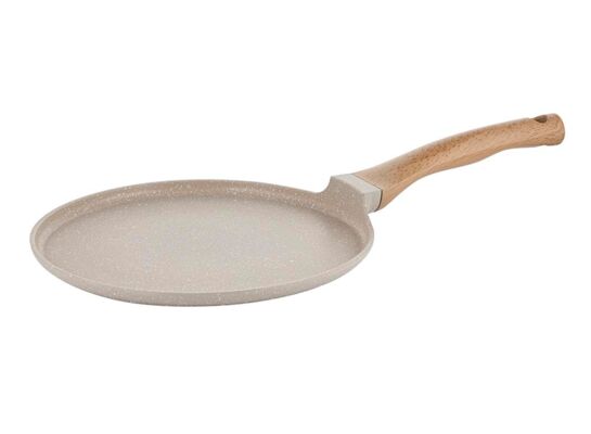 Patelnia do naleśników aluminiowa Oslo 24 cm beżowy