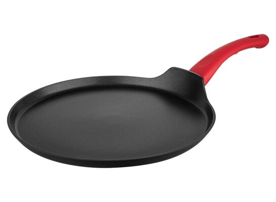 Patelnia aluminiowa Mars do naleśników 28 cm czarny