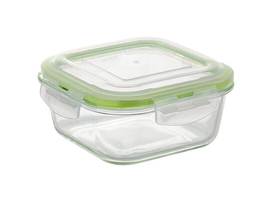 Pojemniki na żywność Frigo szklany kwadratowy 800 ml transparentny