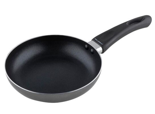 Patelnia aluminiowa Jagoda 18 cm czarny