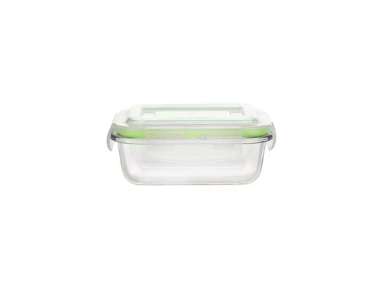 Pojemniki na żywność Frigo szklany prostokątny 640 ml transparentny