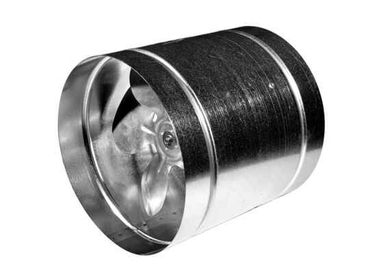 Wentylator kanałowy WK250 ocynk, 2,1 kg, Ø250, kostka podłączeniowa AWENTA