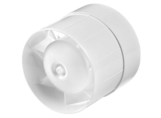 Wentylator kanałowy WKA100T biały, 0,48 kg, Ø100, opóźnienie wyłączenia AWENTA