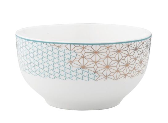 Salaterka Milana geometryczna 13 cm wielokolorowy