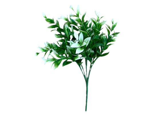 Gałązka ozdobna z liści 34 x 10 cm