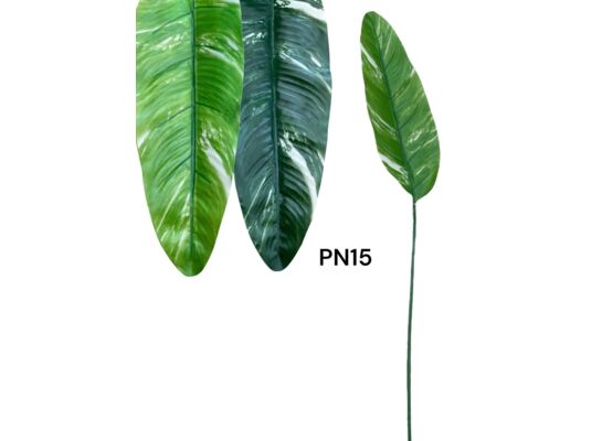 Liść bananowca 81 x 14 cm mix