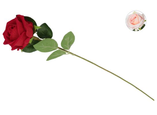 Róża 51 cm czerwony