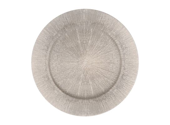 Taca dekoracyjna 33 x 33 x 1,5 cm złoty