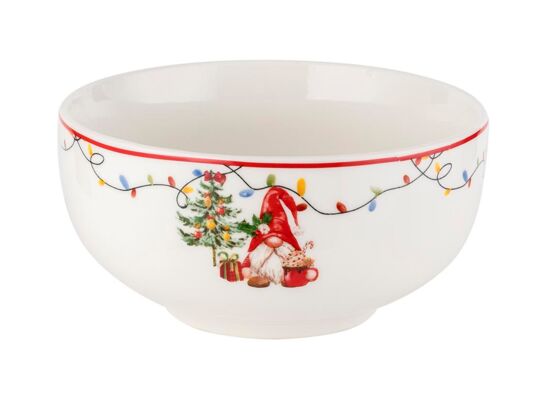 Salaterka Norni skrzat z choinką 14 cm wielokolorowy