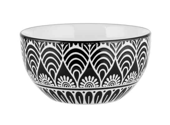 Salaterka Astex 14 cm biało-czarny