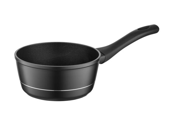 Rondel aluminiowy Delux 16 cm 1000 ml czarny