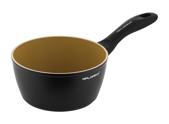 Rondel aluminiowy AmVegan 16 cm 1100 ml czarny