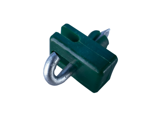 Przelotka do siatki zielony RAL 6005 10 sztuk