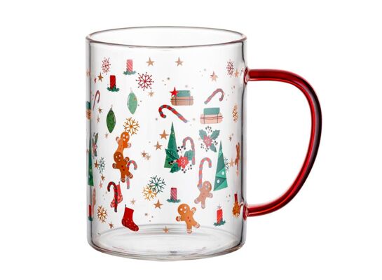 Szklanka Titi Red świąteczna 450 ml