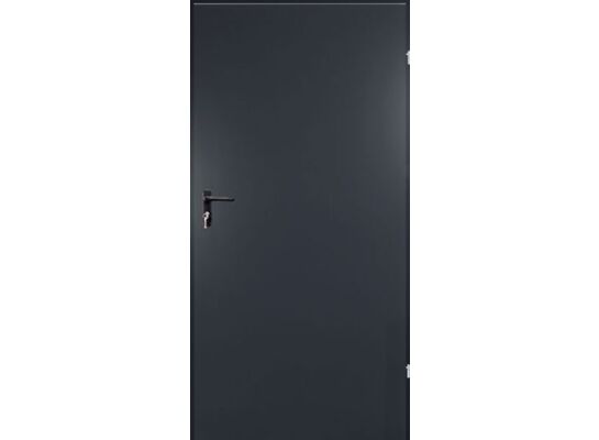 Drzwi techniczne 80P antracyt prawe