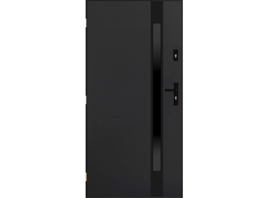 Drzwi zewnętrzne asti black antracyt 90P prawe