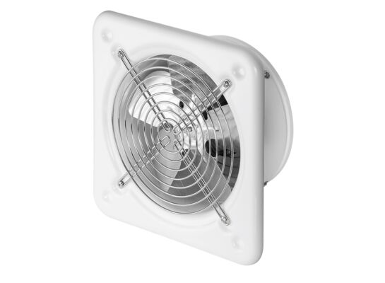 Wentylator osiowy WO200 biały, 2,1 kg, Ø200, kostka podłączeniowa AWENTA