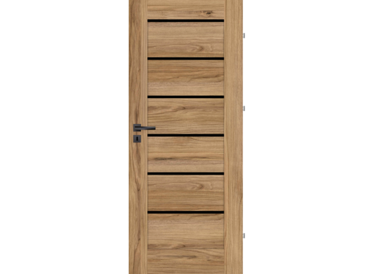 Drzwi wewnętrzne komo black 80P catania pokój prawe