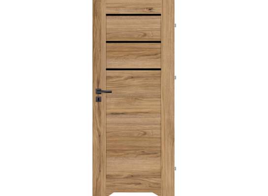 Drzwi wewnętrzne komo black 70P catania podcięcie prawe