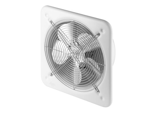 Wentylator osiowy WO315 biały, 3,7 kg, Ø315, kostka podłączeniowa AWENTA