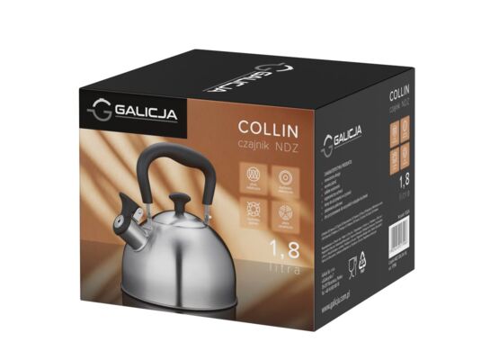 Czajnik nierdzewny Collin 1,8 l srebrny