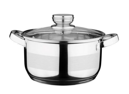 Garnek Tytan ze stali nierdzewnej 20 cm 3,3 l srebrny