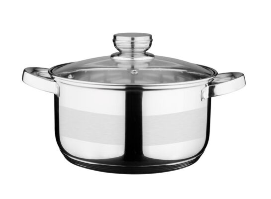 Garnek Tytan ze stali nierdzewnej 22 cm 4,5 l srebrny