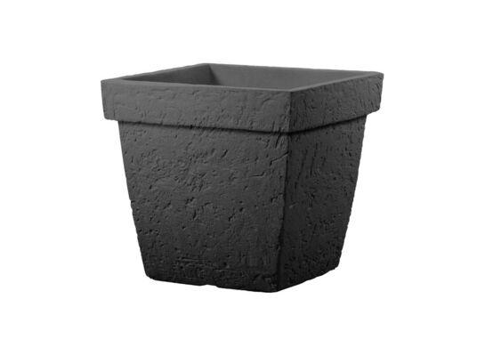 Doniczka kwadratowa Gloria 40 cm antracytowy