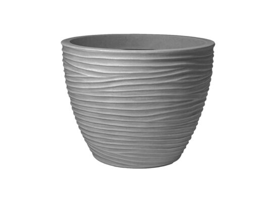 Doniczka okrągła Sand 50 x 38 cm szary