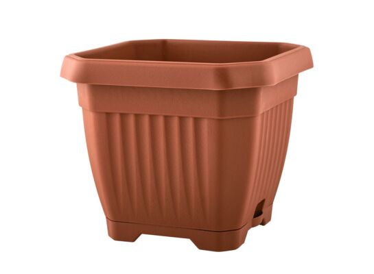 Doniczka Octagon 30 x 30 cm ceglasty