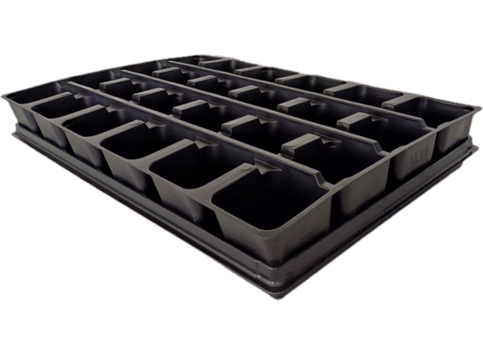 Taca wielokomórkowa 24 otwory z podstawką