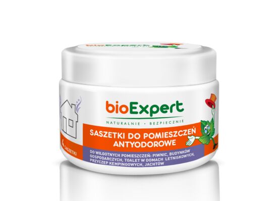 Saszetki do pomieszczeń antyodorowe 4 sztuki bioExpert