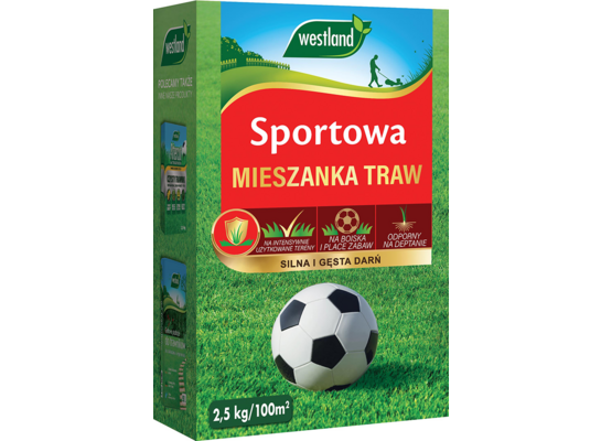 Mieszanka nasion traw Sportowa worek 2,5 kg Westland